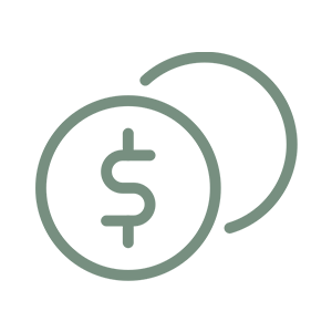 transparent pricing icon